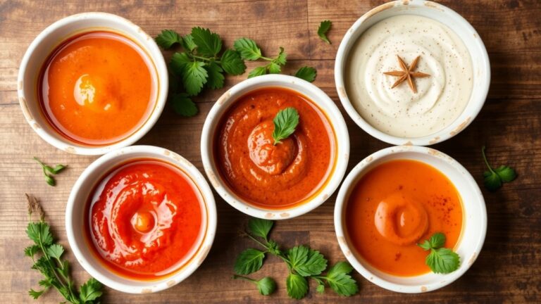 10 DELICIOSAS RECETAS DE SALSAS CASERAS QUE DEBES PROBAR