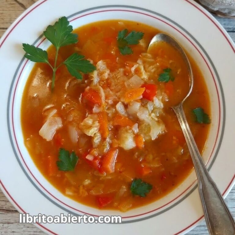 La sopa de verduras más sabrosa del mundo receta fácil