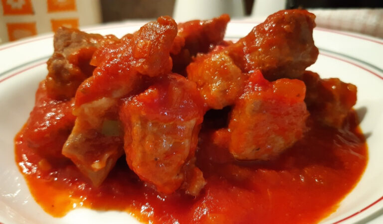 CARNE DE CERDO MAGRA CON TOMATE