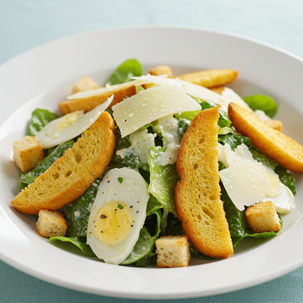 Receta de ensalada César