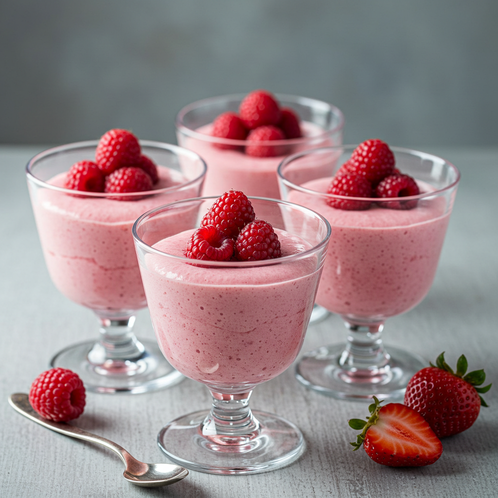 Receta de mousse de fresa casero
