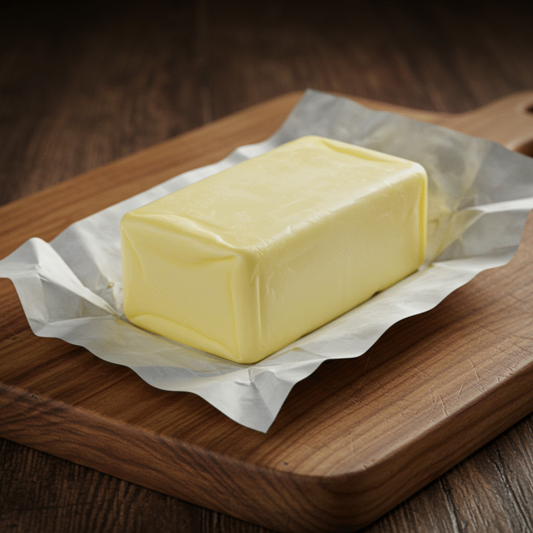 Receta de cómo hacer mantequilla casera