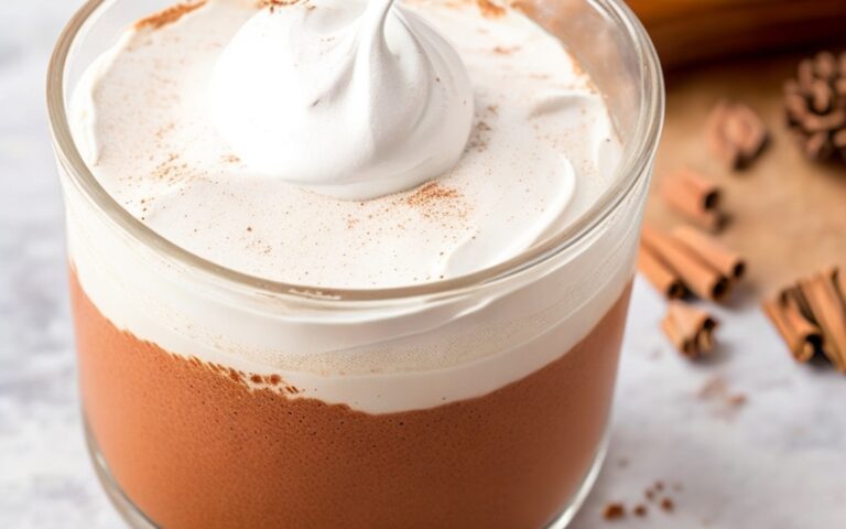 receta de mousse de café con chantilly, mousse de café