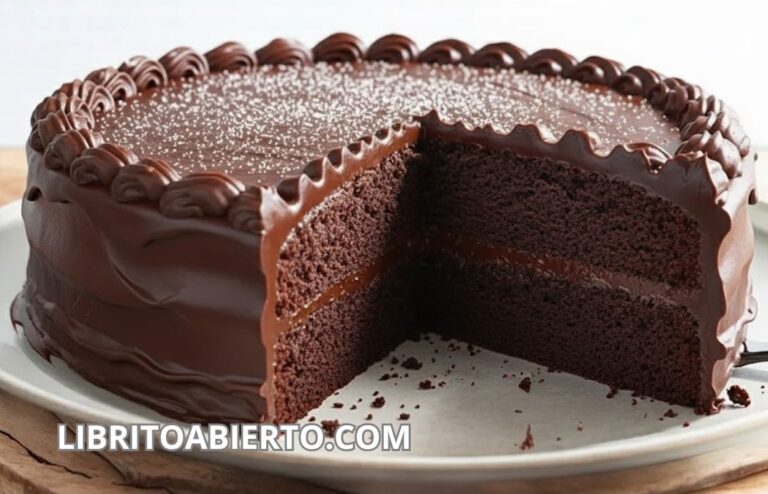 Tarta de chocolate casera
