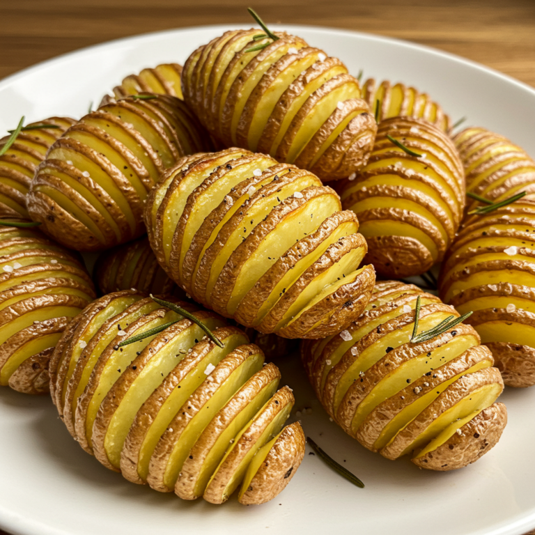 Receta de papas acordeón