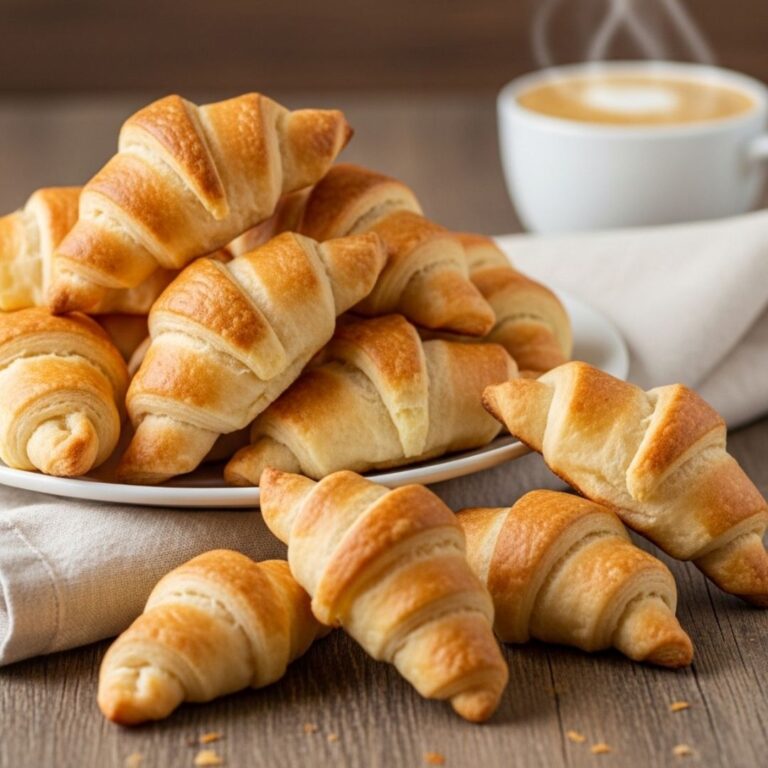 Receta de mini croissants caseros