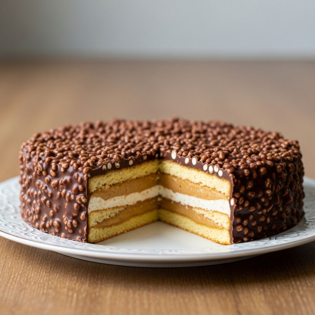 Receta de pastel de turrón