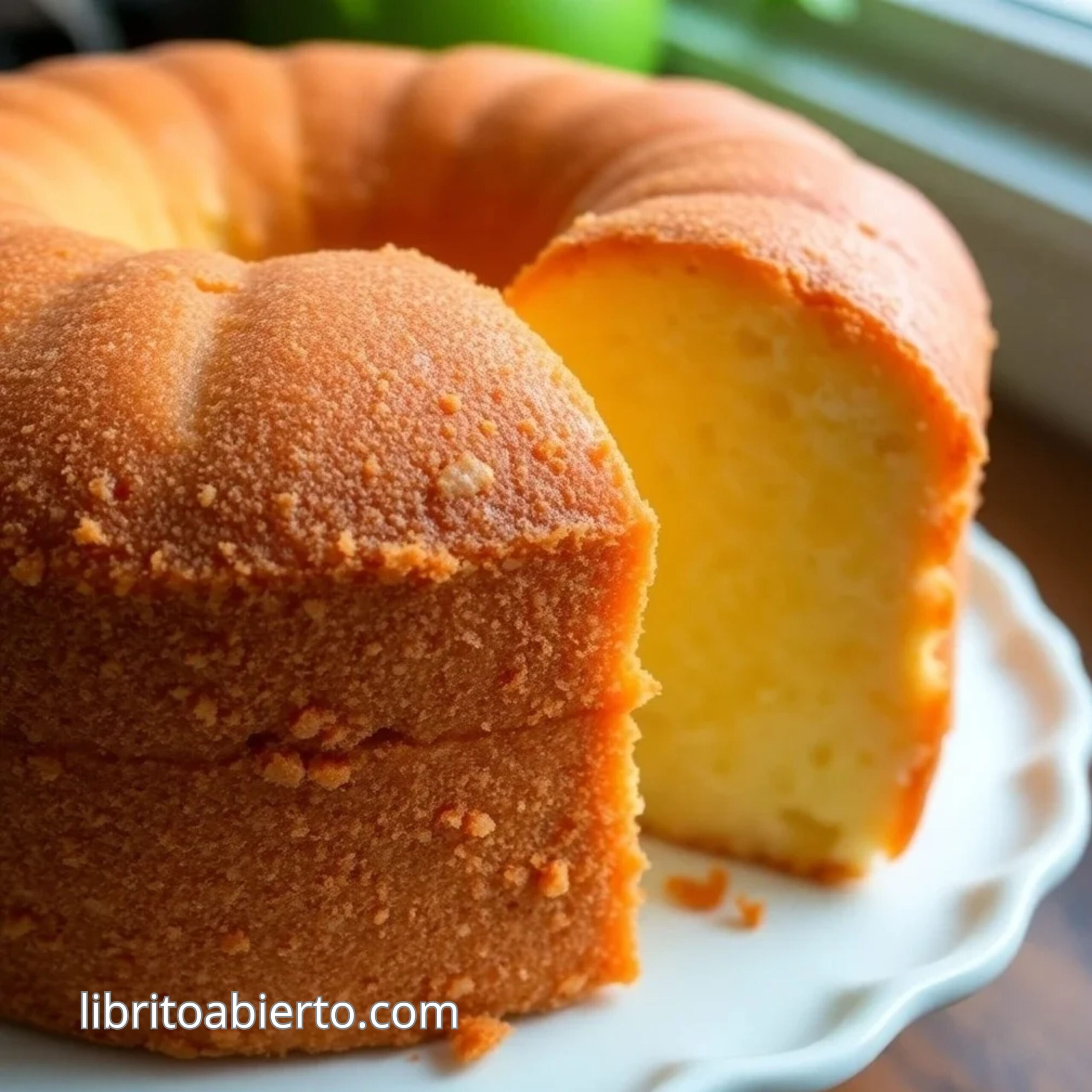 Bizcocho esponjoso receta