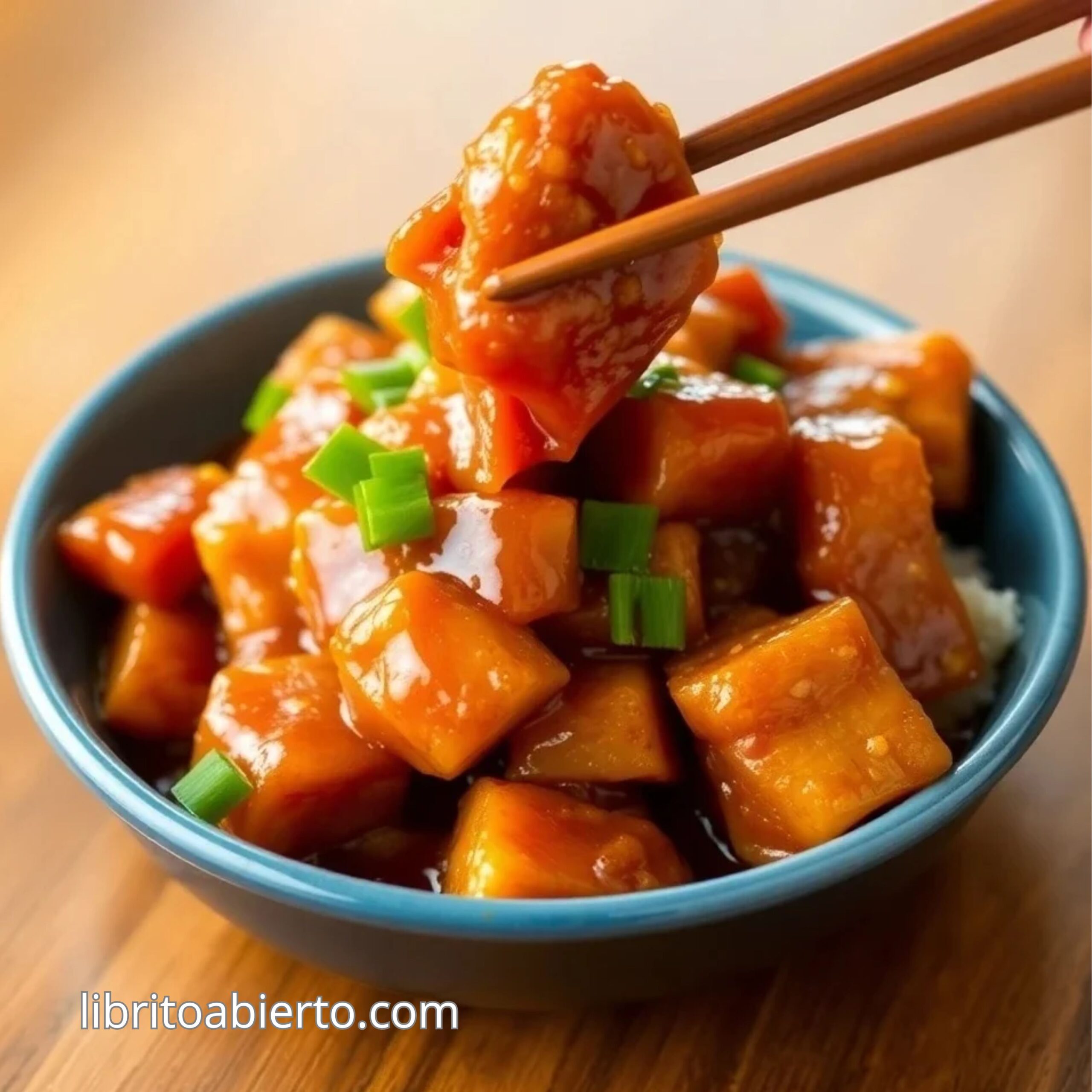 Cerdo agridulce chino receta