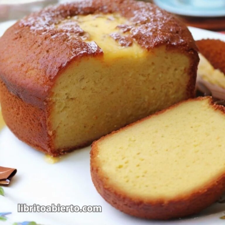 Receta de bizcocho de leche condensada