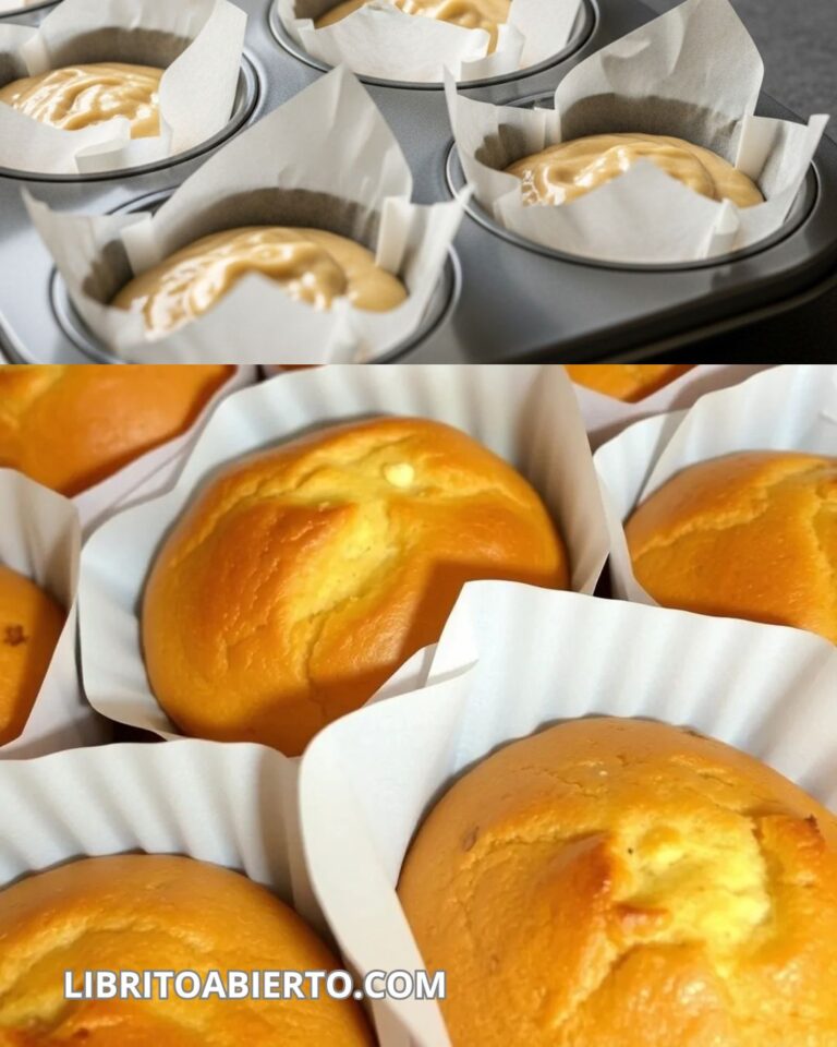 Receta de magdalenas de queso crema