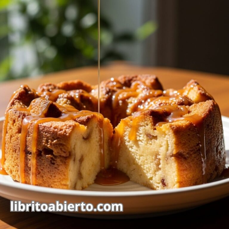 Receta de pudin de pan de vainilla