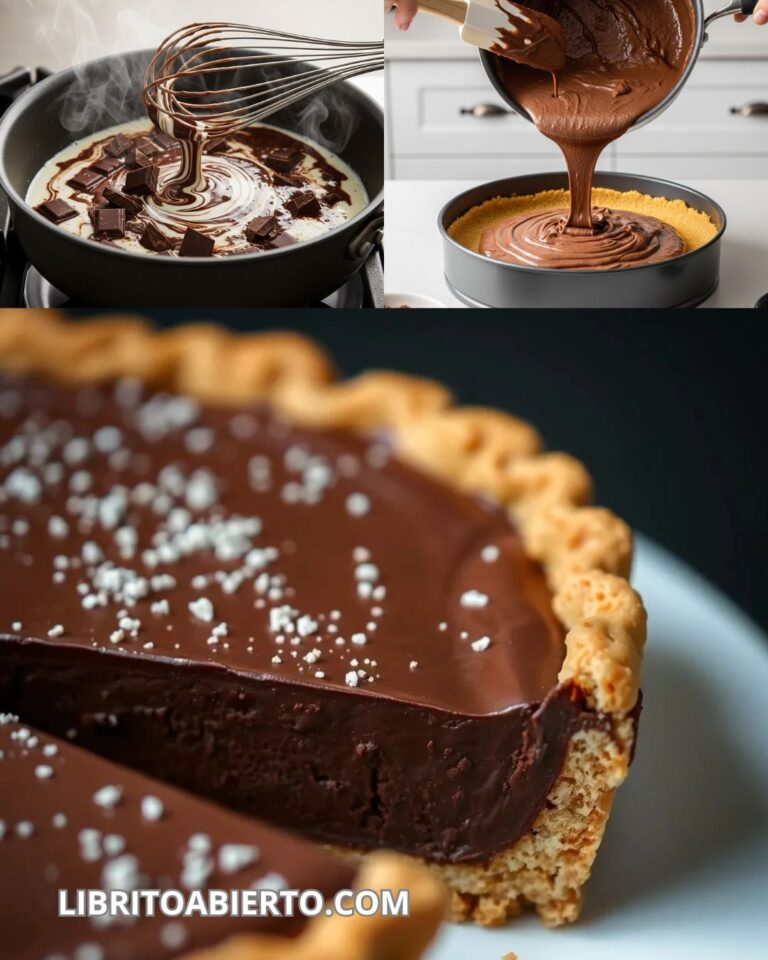 Receta de tarta de chocolate cremosa
