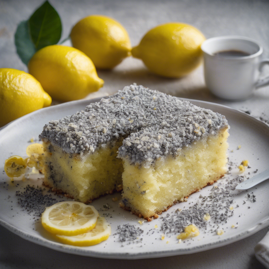 Receta de bizcocho de limón con semillas