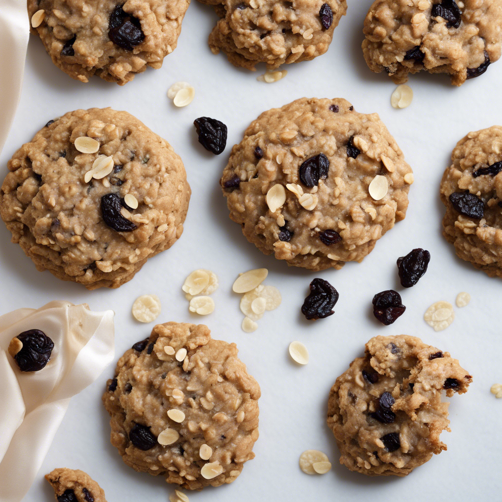 receta de galleta de avena y pasas