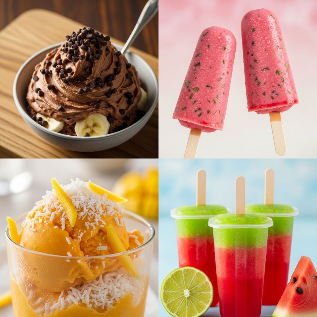 4 Helados Caseros y Naturales para Refrescarte sin Culpa