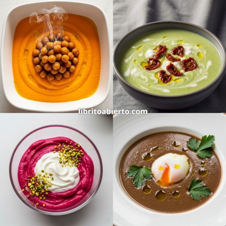 4 Recetas de Crema de Verduras para Cuchara y Cuchillo
