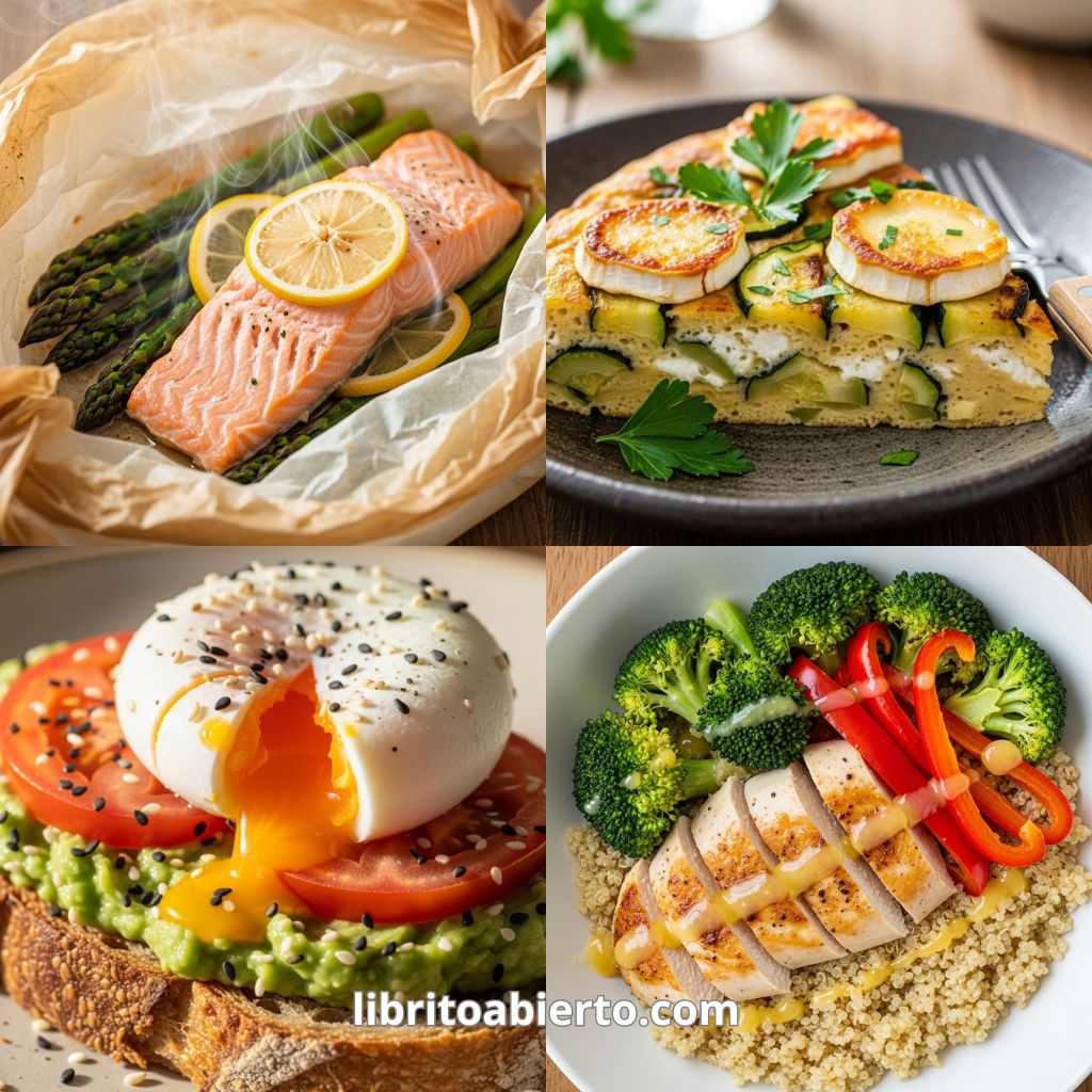 Cuatro cenas rápidas y saludables para la semana marca agua