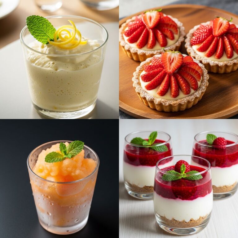 Selección de los postres más valorados en verano