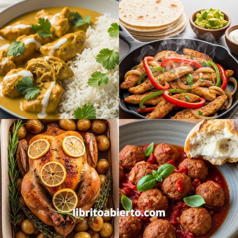 Deliciosas formas de comer pollo para toda la familia