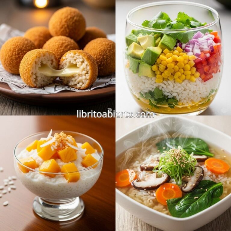 Disfruta de 4 formas originales y deliciosas de comer arroz
