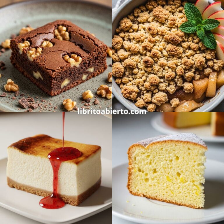Deliciosos postres al horno para los más golosos