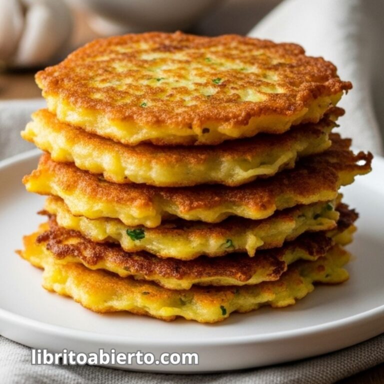 Tortitas crujientes de calabacín fáciles y deliciosas