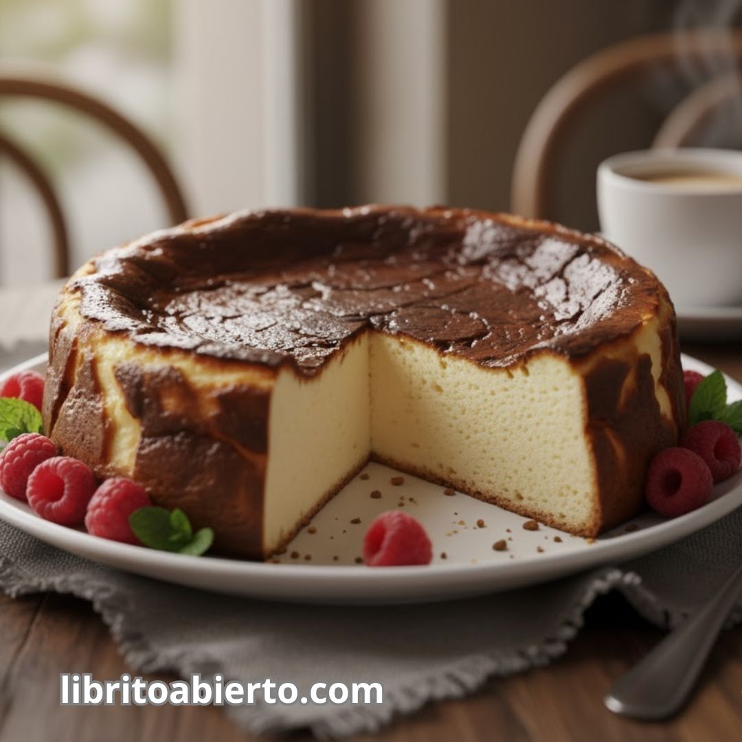 Tarta de queso de la abuela receta fácil tradicional