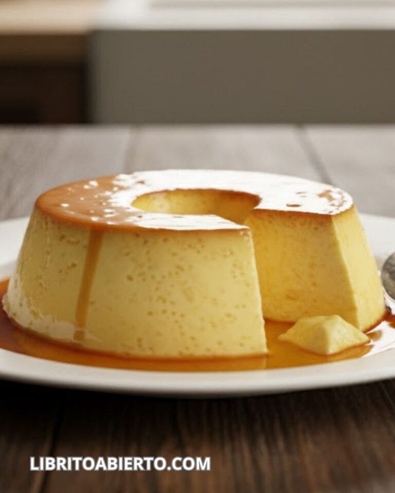 Flan casero cremoso receta fácil tradicional