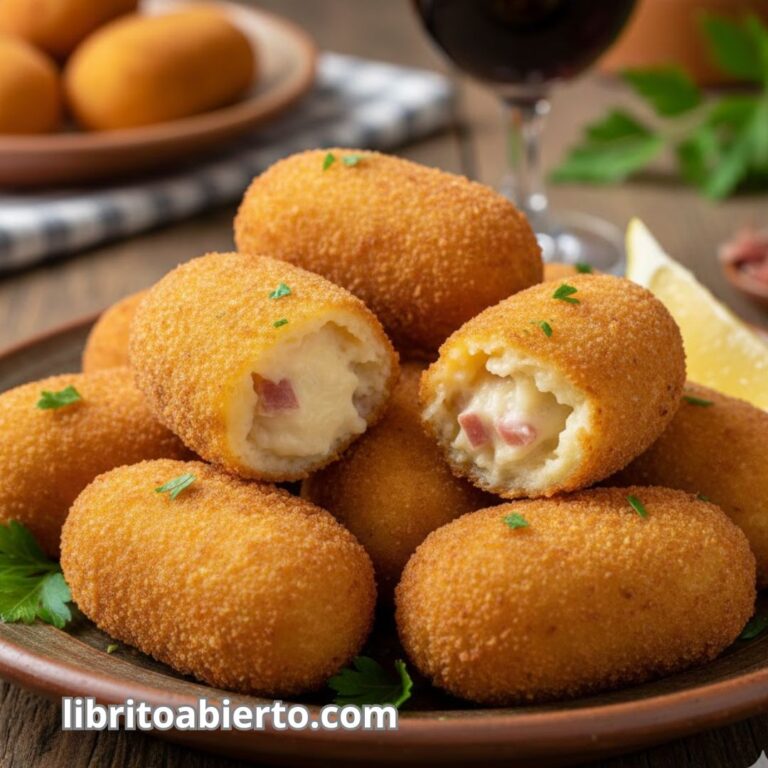 Cómo preparar unas auténticas croquetas de jamón caseras con esta receta paso a paso para conseguir una bechamel suave, sabrosa y crujiente