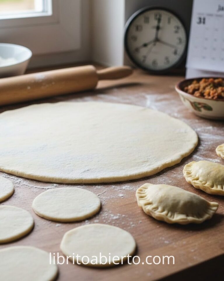 Masa para empanadillas casera