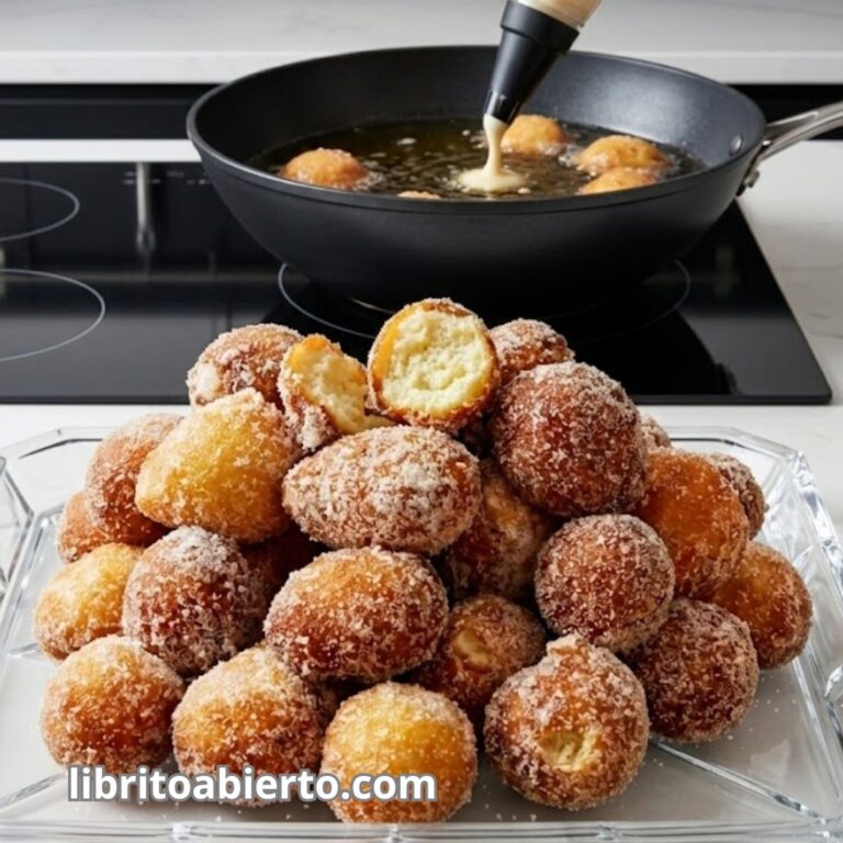Buñuelos de yogur receta fácil y rápida con pocos ingredientes