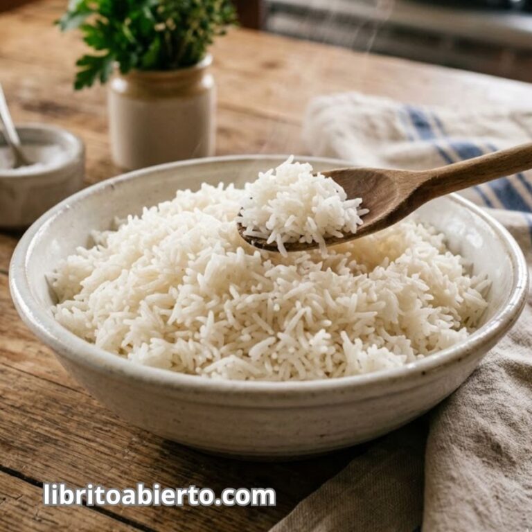 Cómo cocer arroz para que quede perfecto suelto y en su punto