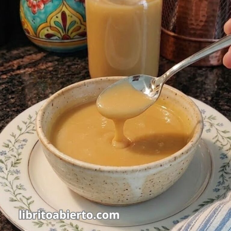 Leche condensada casera receta fácil